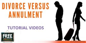 Video #04 - Divorce vs. Annulment