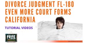 Video #46 - Divorce Judgment PART 7 (More Additional Forms)